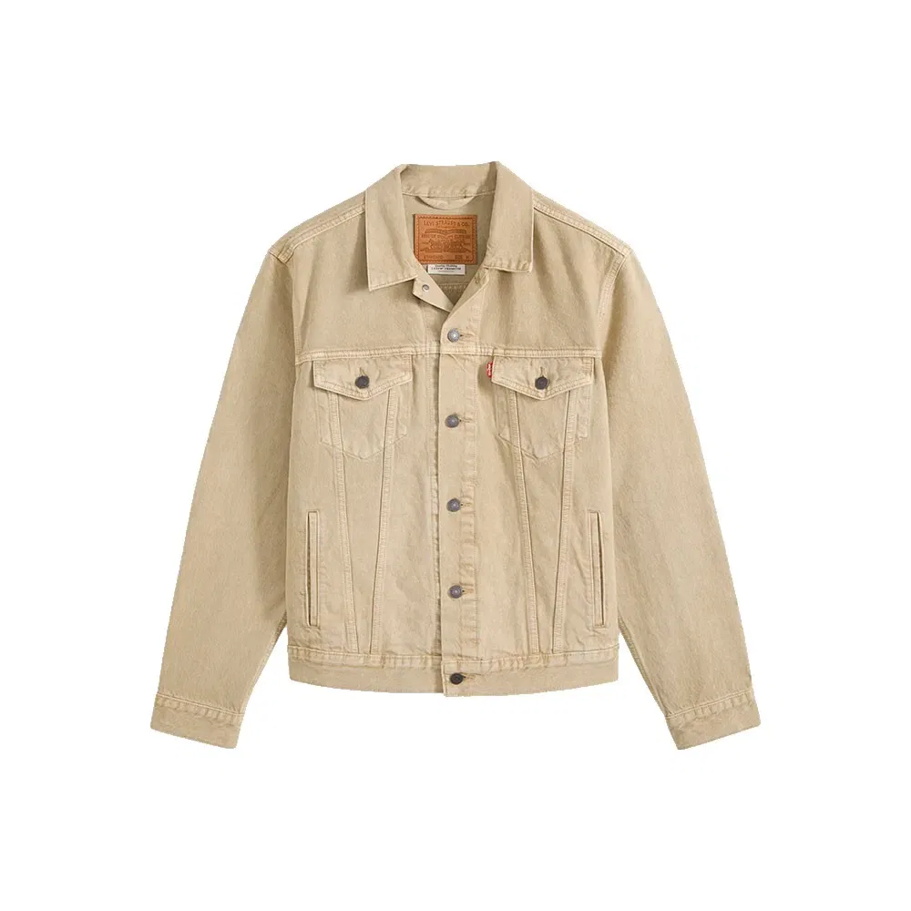 Мужская джинсовая куртка Levi's 72334, Beige — фото 3