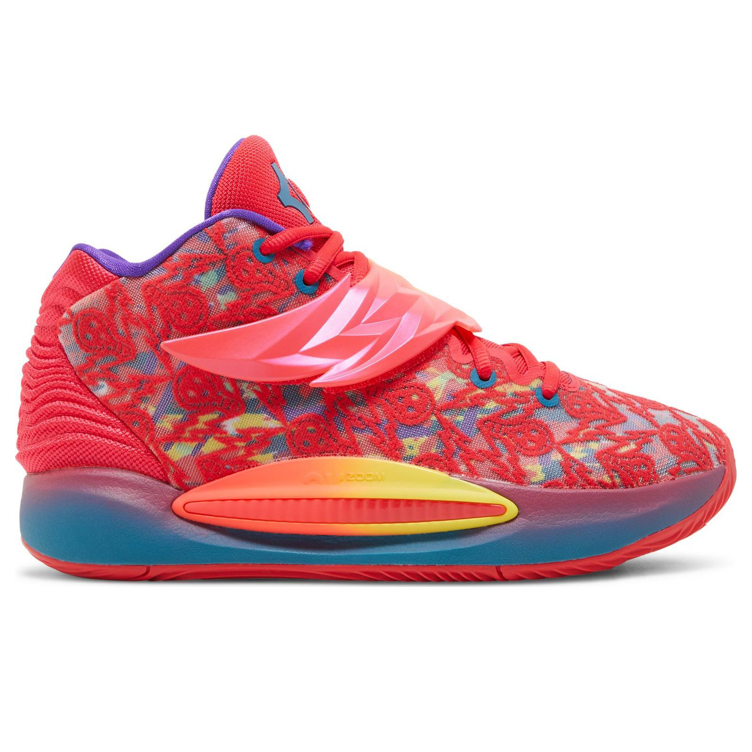 

Кроссовки Nike KD 14 EP 'Ron English 3', Красный
