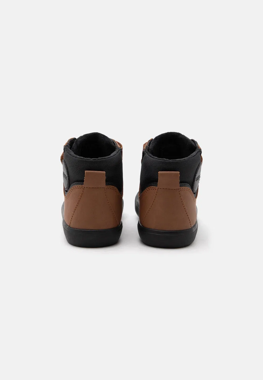 Gisli boy - высокие кроссовки Geox, Brown/Black — фото 3