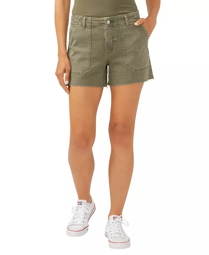 

Женские шорты Suki Mid Rise Curvy Fit Silver Jeans Co., зеленый