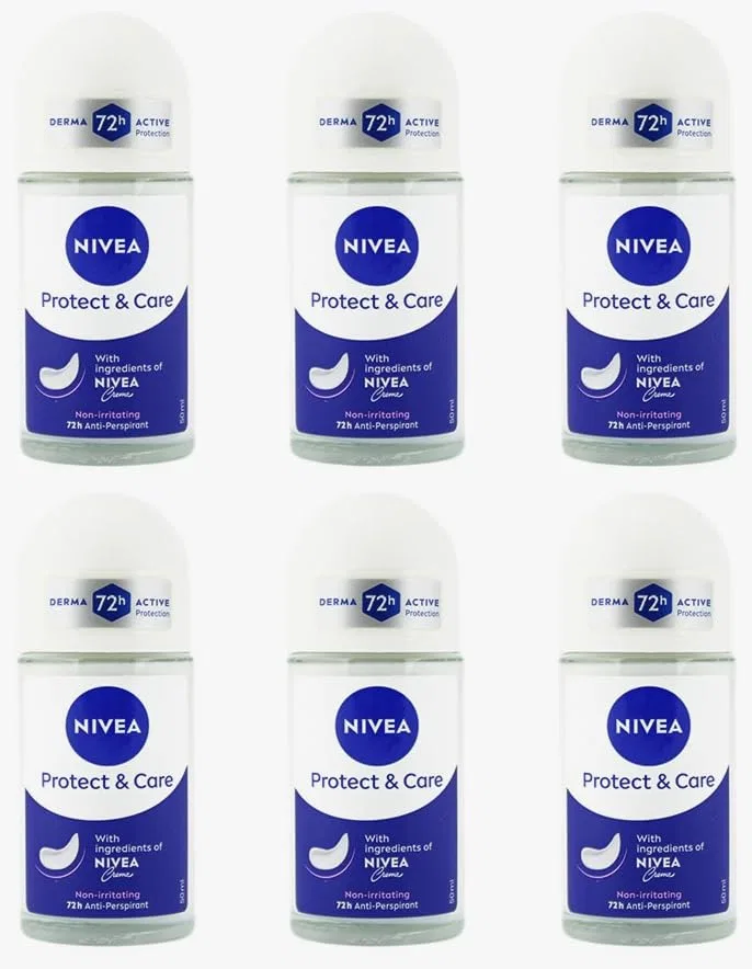 Дезодорант-антиперспирант NIVEA Protect & Care Роликовый, 50 мл