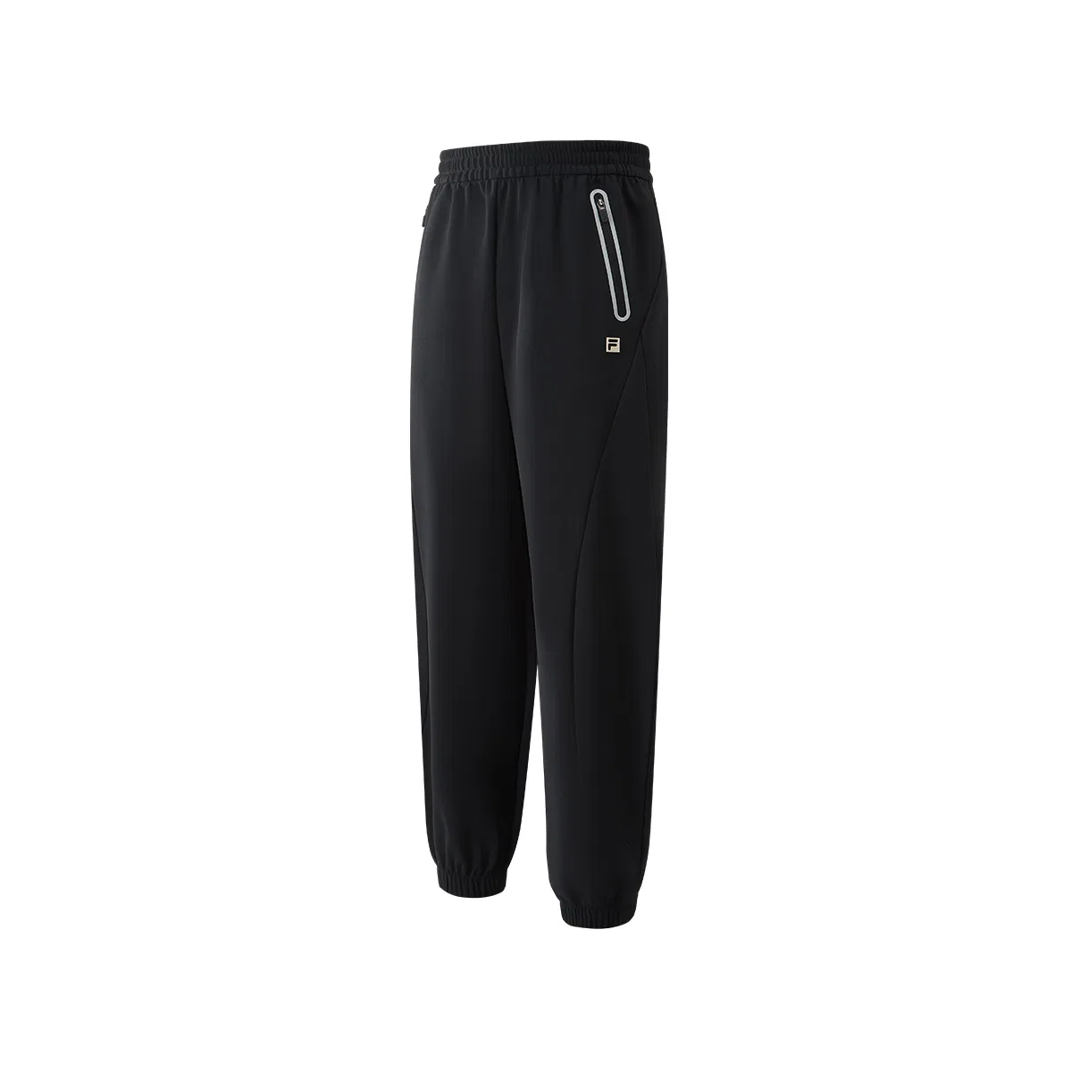 Детские спортивные штаны с умеренной эластичностью FILA KIDS, Pitch Black — фото 4
