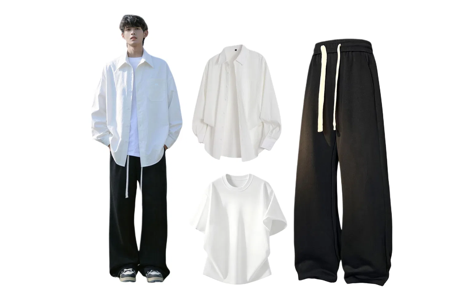 Детский спортивный костюм с отложным воротником, комплект из 3 предметов, Casual Sportswear, WARRIOR