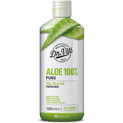 Алоэ 100% Pure Доктор Вити 1000мл Marco Viti Farmaceutici Spa — фото 2