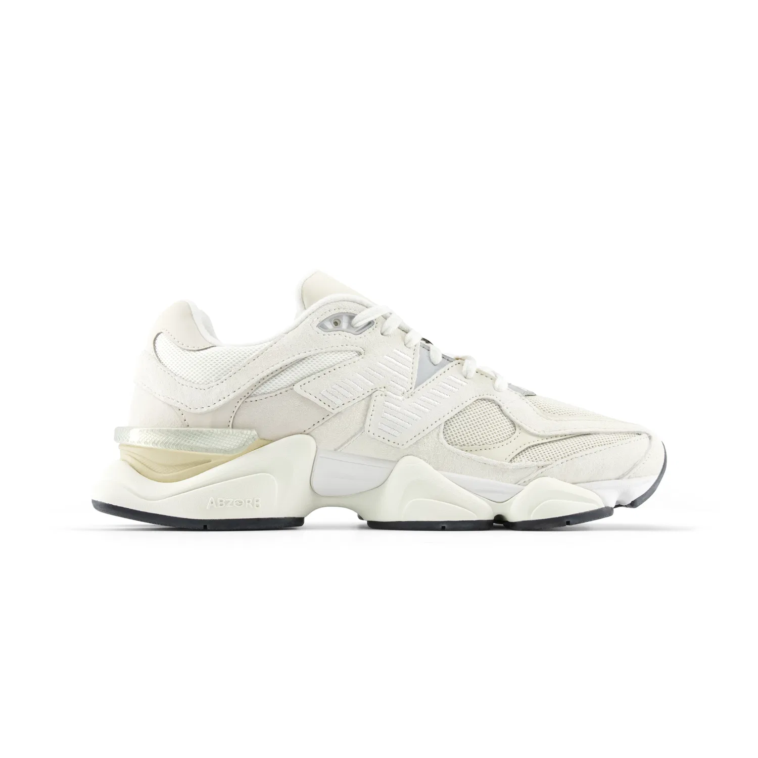 Детские кроссовки с массивной подошвой NB 9060 New Balance, Ecru — фото 3