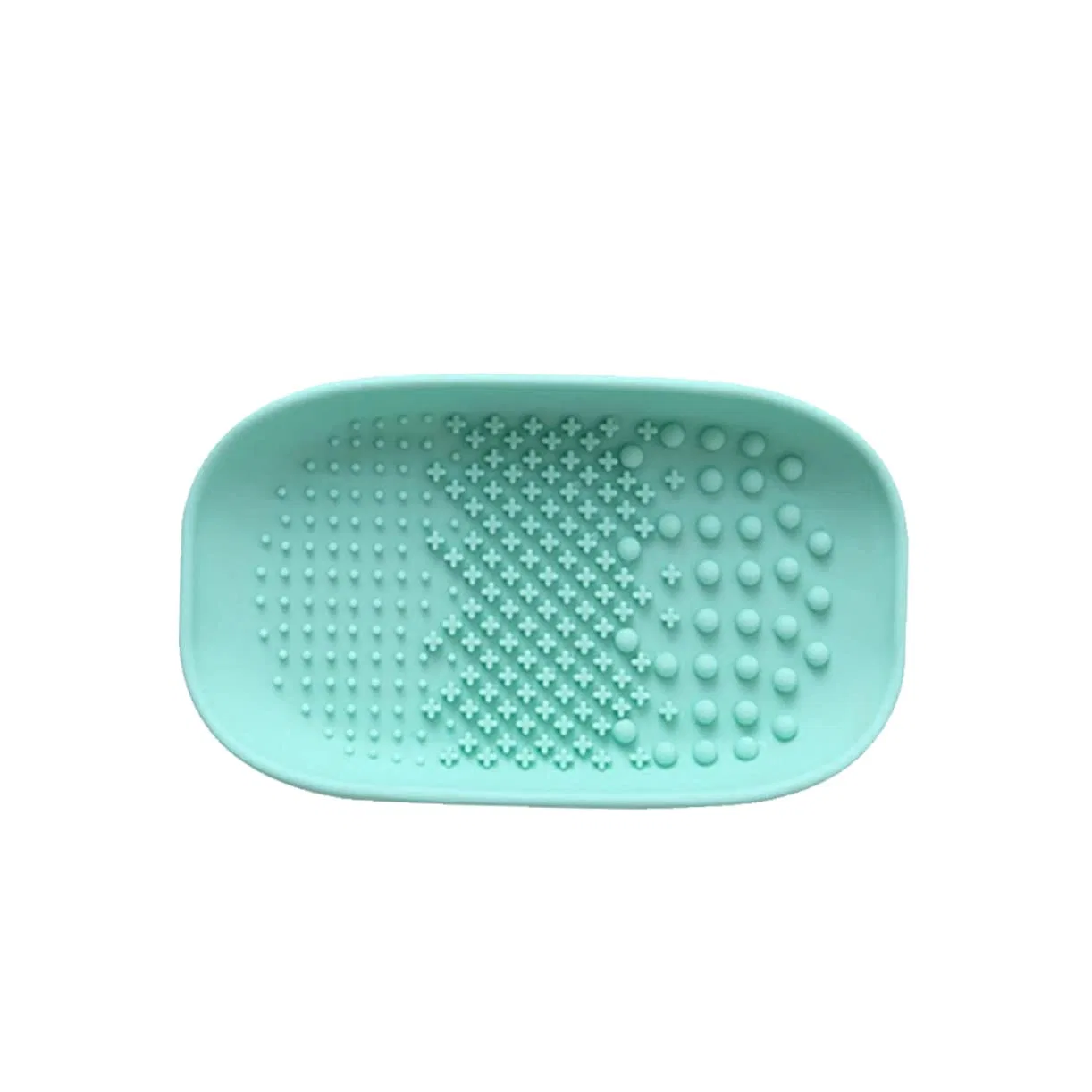 Пластина для очистки кистей, FOMIYES, 1 шт, 15.2 x 9 x 3 см, Green