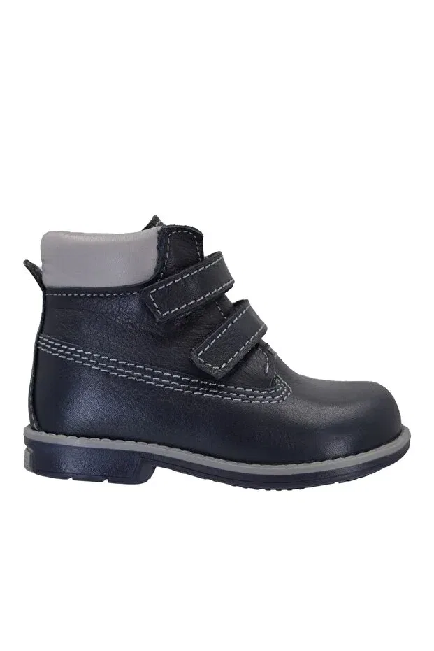 Детские ботинки для девочек с застежкой-липучкой Ortopedia, Navy Blue