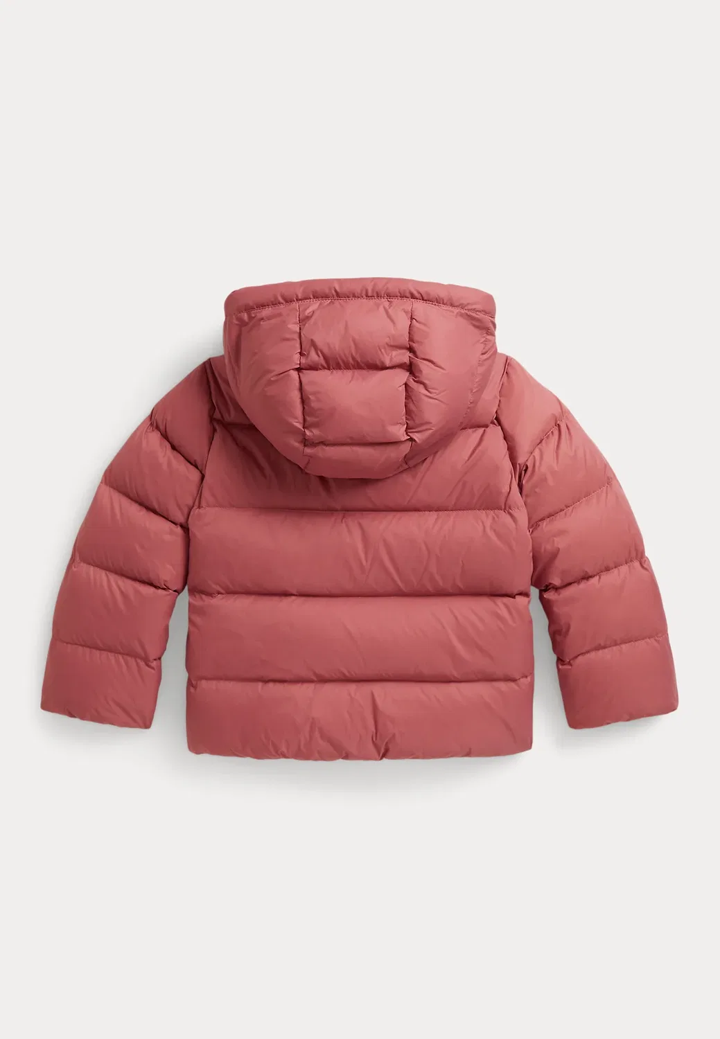 Пуховая куртка с капюшоном, размер 2-6 лет - пуховая куртка Polo Ralph Lauren, Canvas Pink — фото 2