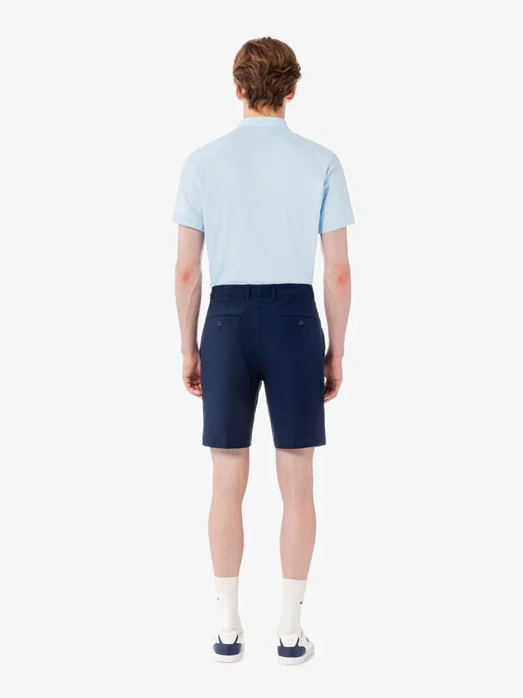 Чиносы, модель Basic Bermuda LACOSTE, Navy — фото 3