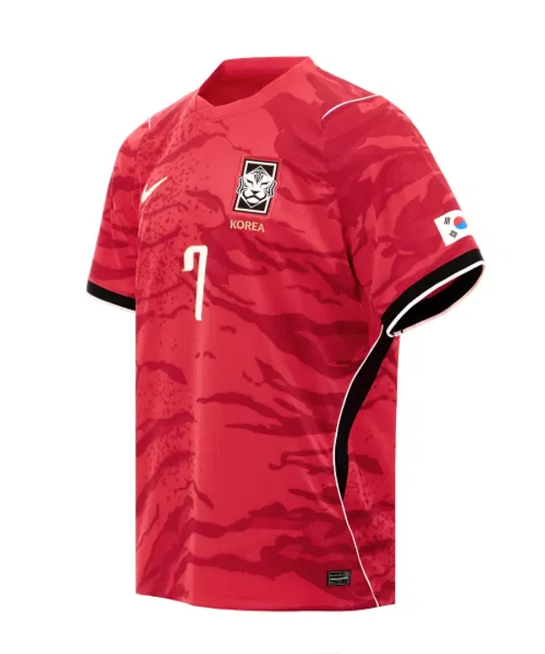 Футбольная реплика джерси Nike 2026 Stadium Home, глобальный красный/черный/белый/клубный золотой — фото 2