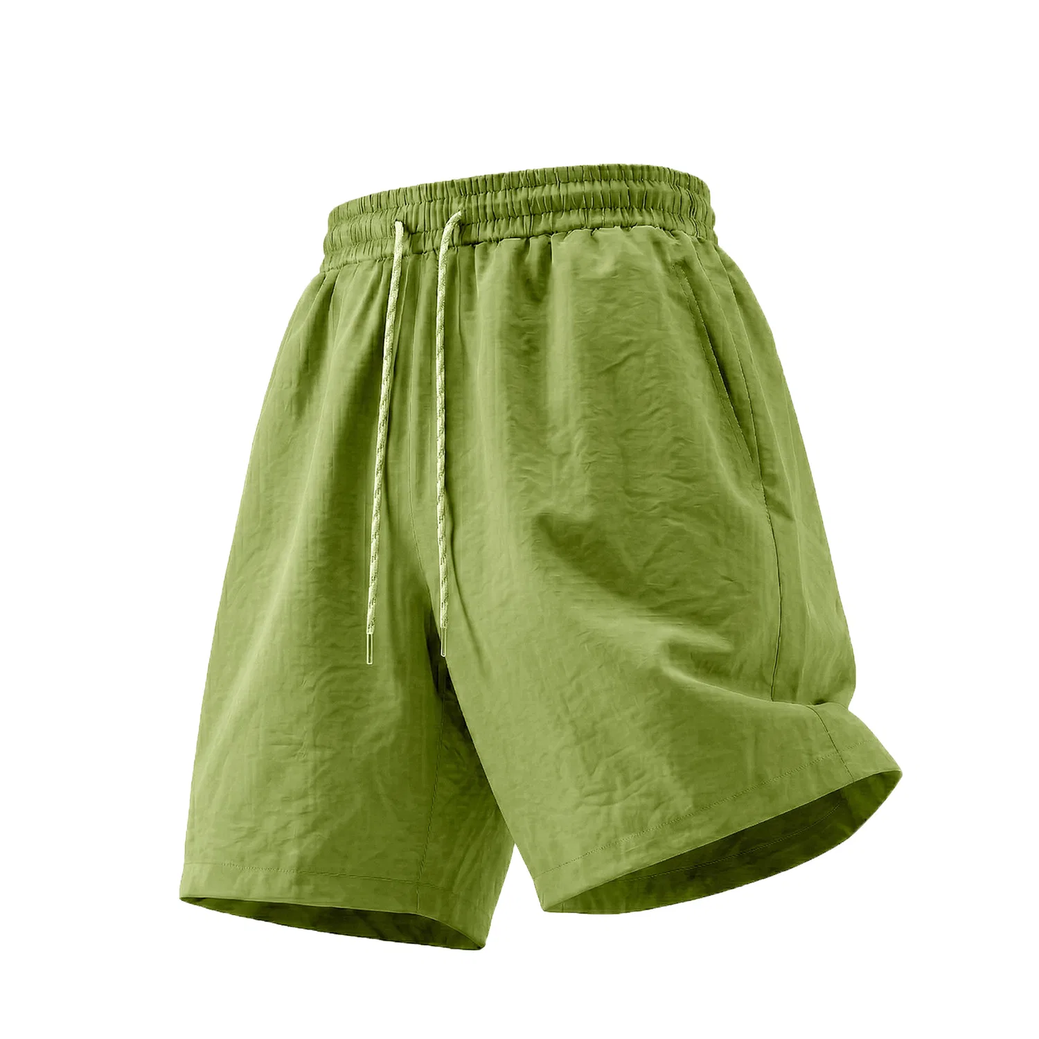 Детские шорты спортивные свободные Red Bean, Light Army Green