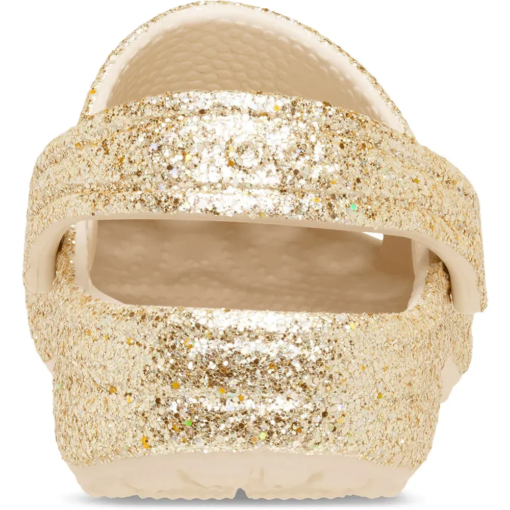 Комбинезон Crocs Classic Chunky Glitter, золотой — фото 3