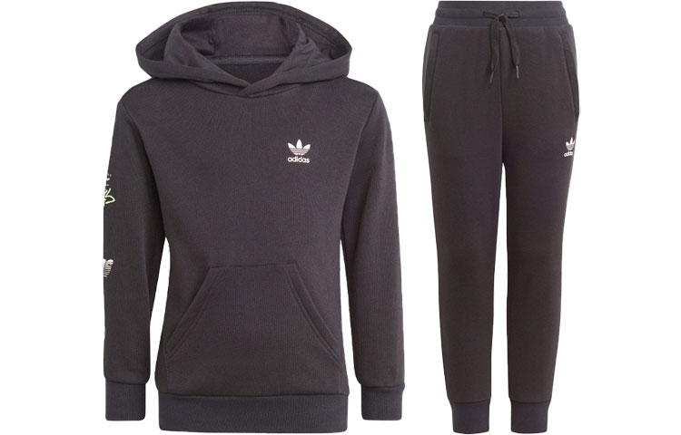 Adidas Originals Детская черная повседневная спортивная одежда — фото 3