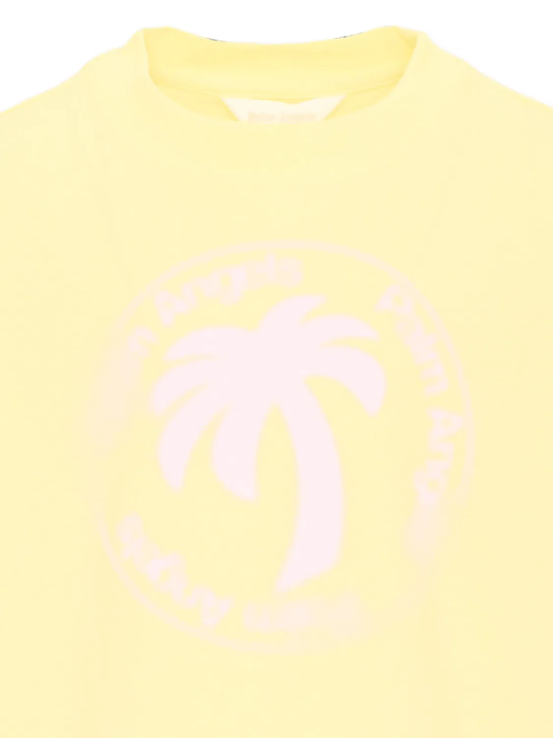 Футболка с пальмовым логотипом, желтая Palm Angels, желтый — фото 3