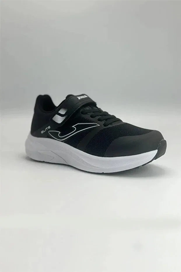 Детские кроссовки для девочек с принтом Jelits2431V Elite Jr Joma, Black — фото 3
