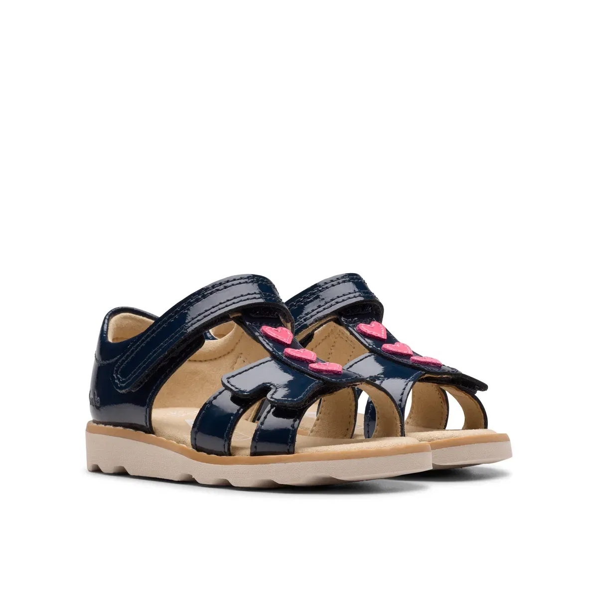 Сандалии Детские Clarks Crown Skip T, Цвет Blue — фото 4