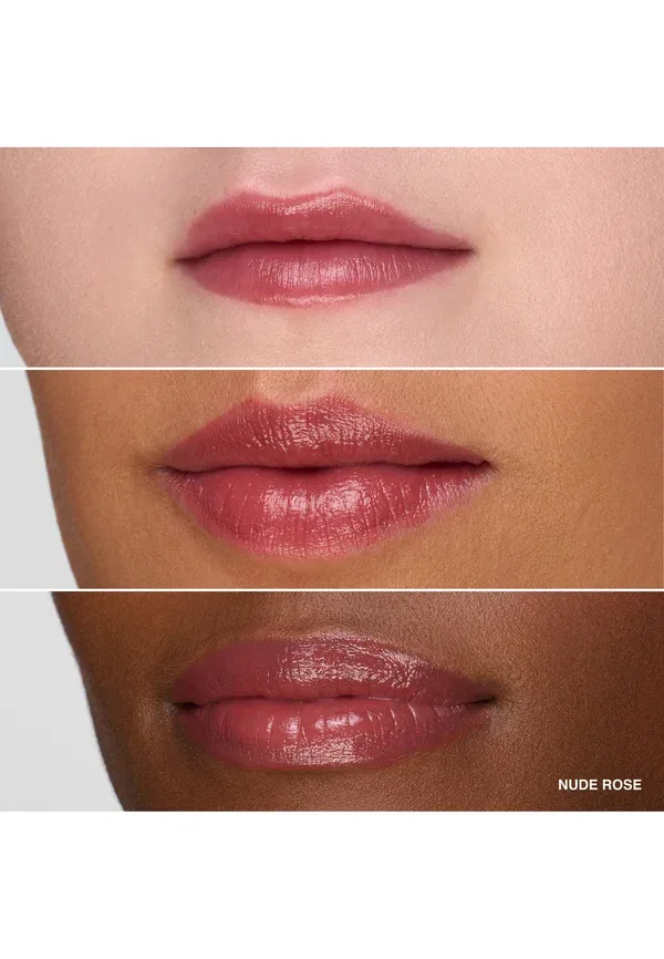 Помада с дополнительным блеском цвета 3 г Bobbi Brown, цвет nude rose — фото 2