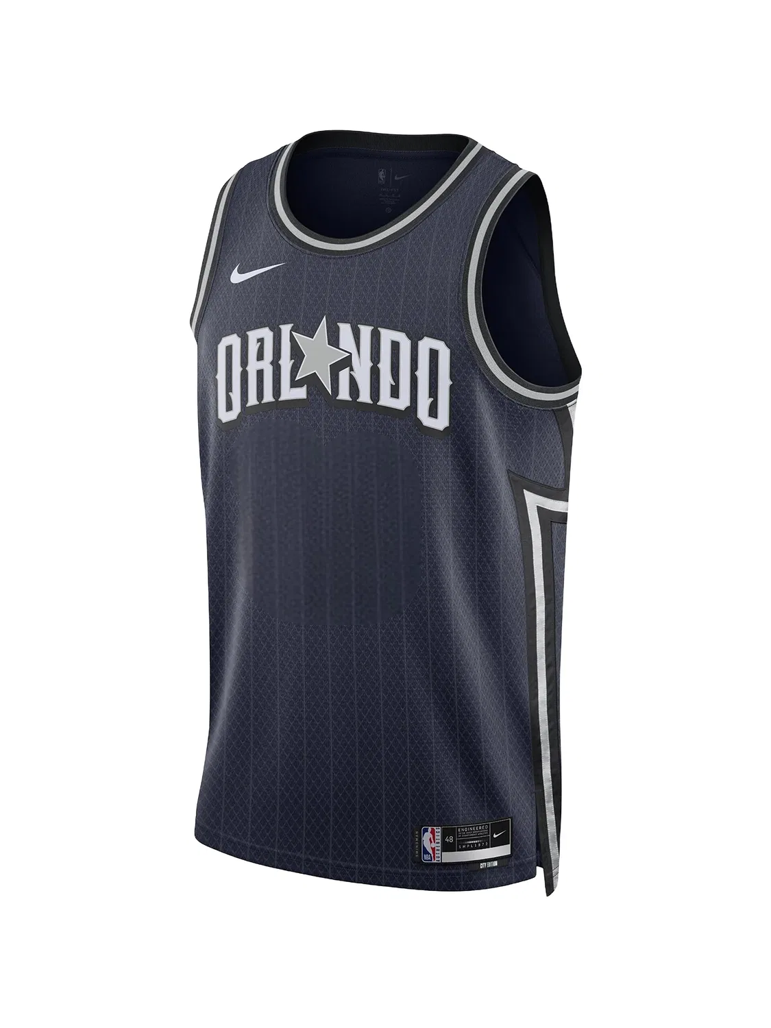 Топ City Edition Orlando Magic City из коллаборации с NBA Nike, синий