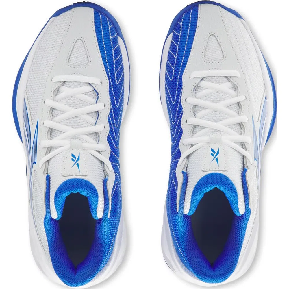 Детские баскетбольные кроссовки Reebok, Moon/Optimum Blue/White — фото 3