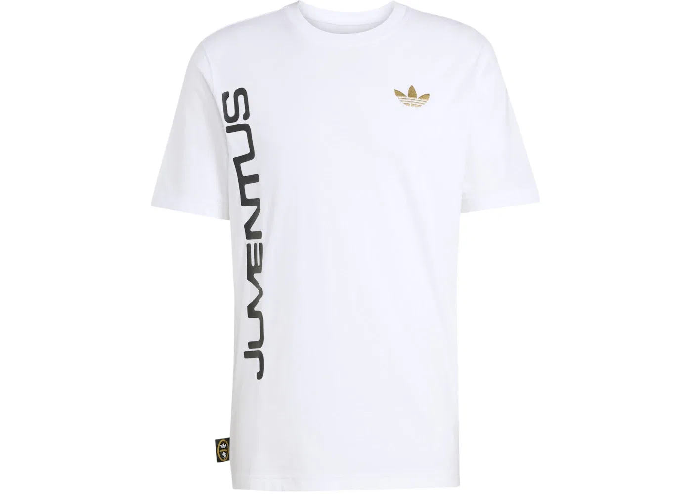 Мужская футболка с графическим принтом Juventus Adidas, цвет White/Dark Football Gold
