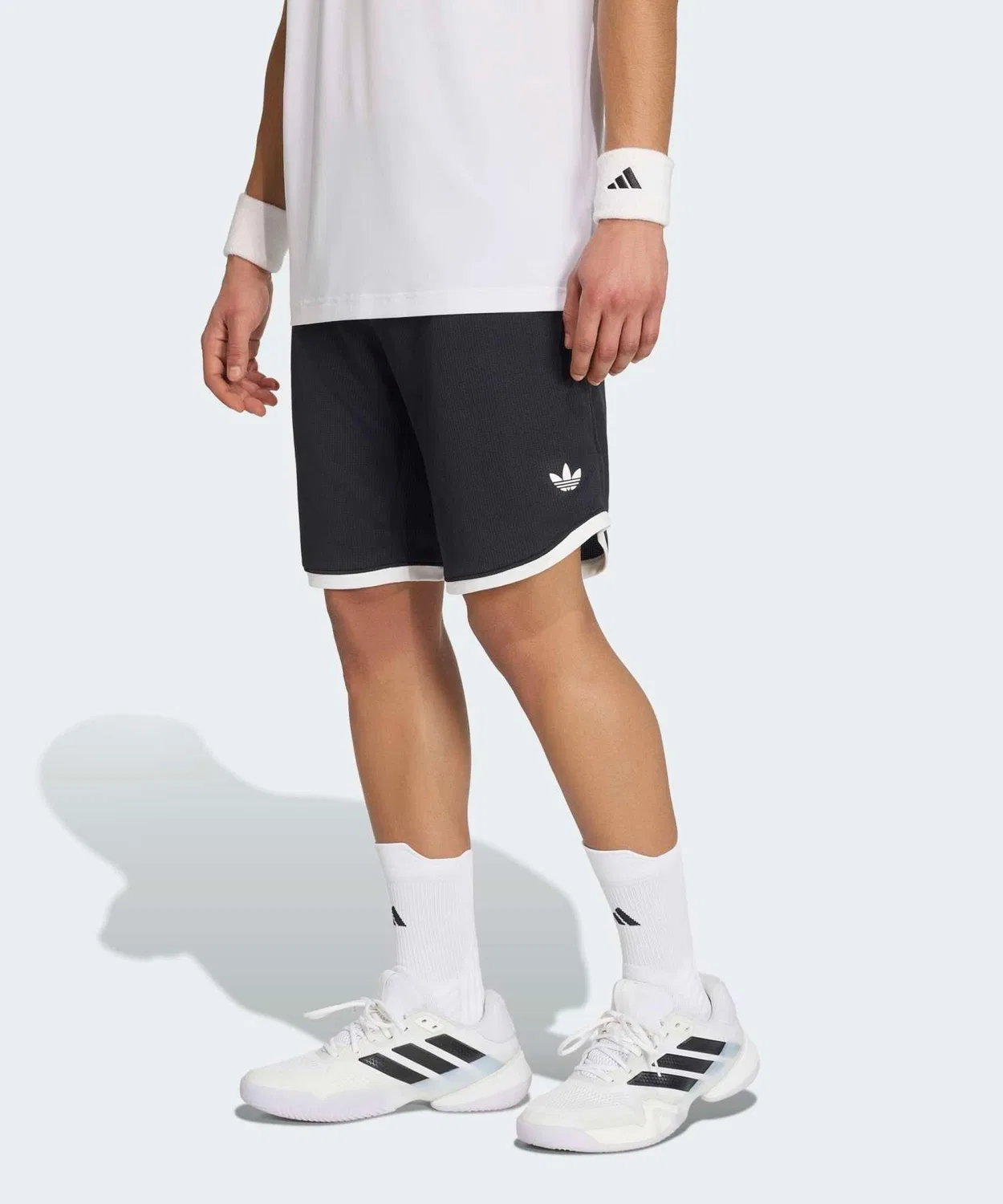 Мужские шорты для тенниса Climacool с принтом, Adidas, Black