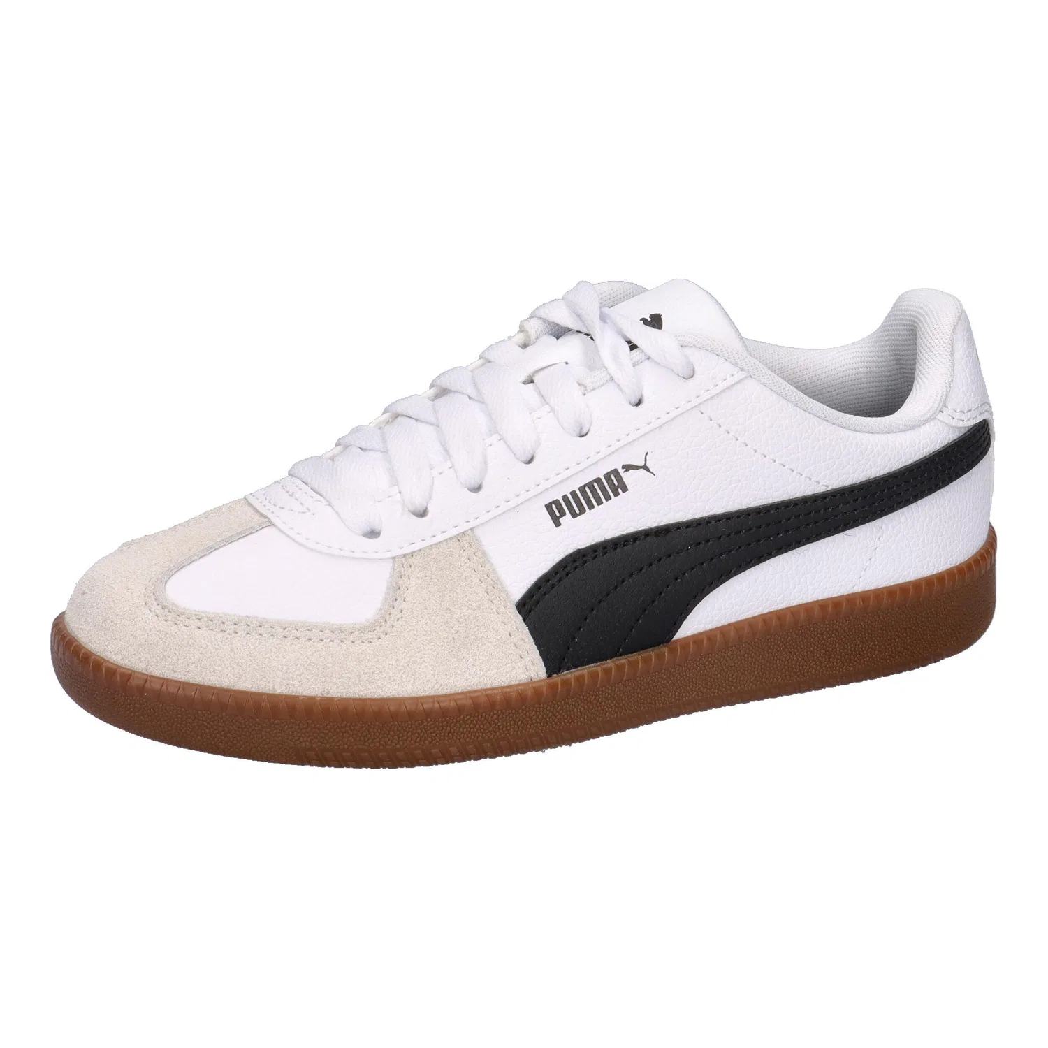 Детские кроссовки с замшевым верхом Puma Club LT Jr, Weiß Schwarz