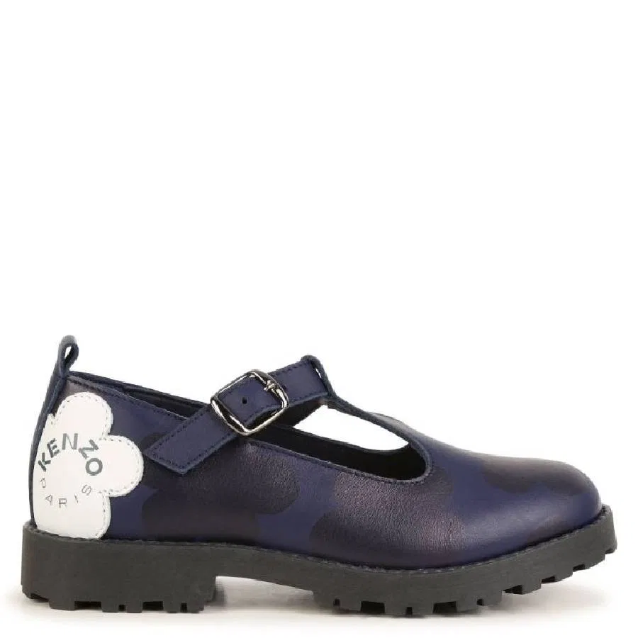 Балетки с принтом Boke Flower Kenzo, Blue