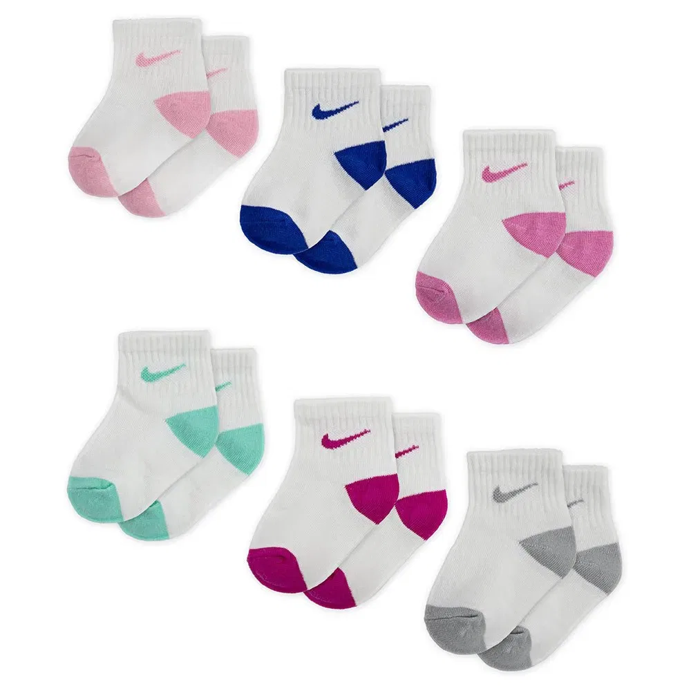 Носки Nike 6 пар, мультиколор