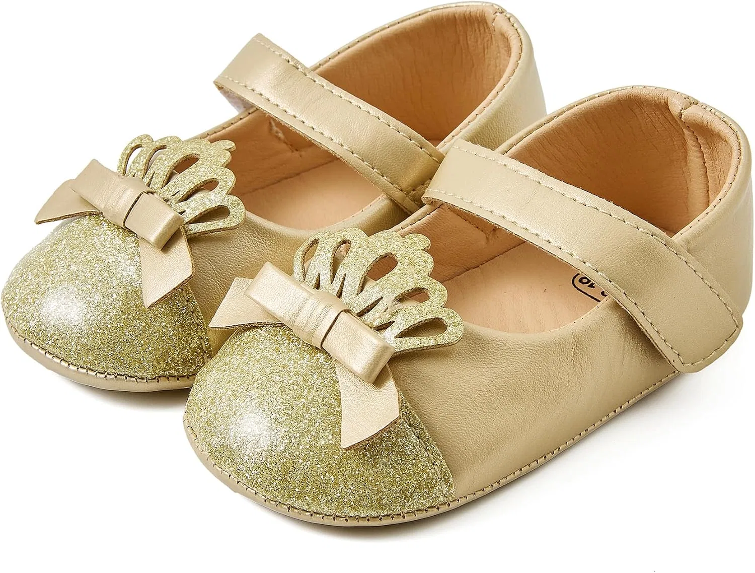 Детские туфли Мэри Джейн для девочек JOYEBUY, Golden
