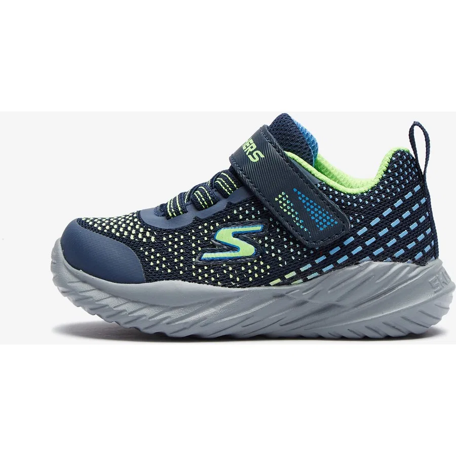 Спортивные кроссовки с застежкой-липучкой NITRO SPRINT - KARVO Skechers, Темно-синий