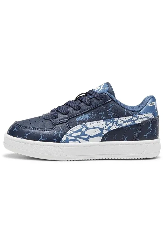 Детские спортивные кроссовки для девочек текстильные Caven 2.0 icy monster ps 398732-02 Puma, Синий
