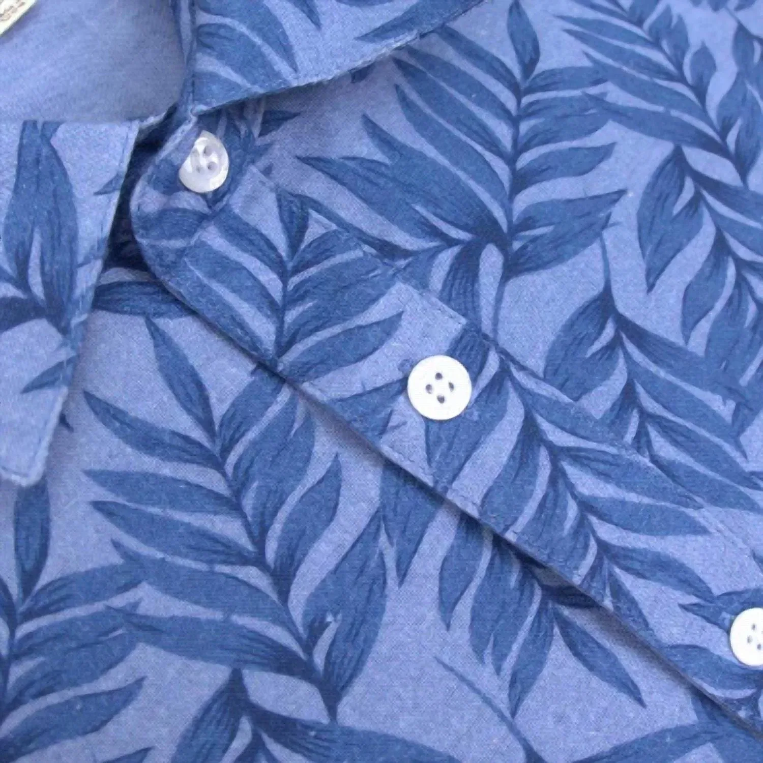 Детская рубашка для мальчиков с принтом Day Party Shirt Appaman, Summer Blues — фото 4