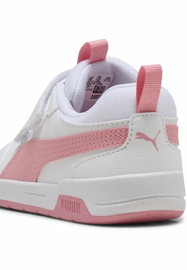 Кроссовки дышащие Multiflex 2 Puma, white-pinkscape, розовый — фото 4