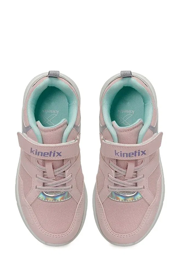 Детские спортивные кроссовки для девочек на шнуровке Kinetix, Pembe-102066833 — фото 4