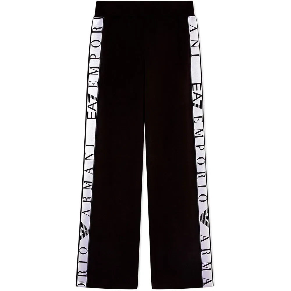 Детские спортивные штаны для девочек EA7 EMPORIO ARMANI, Black