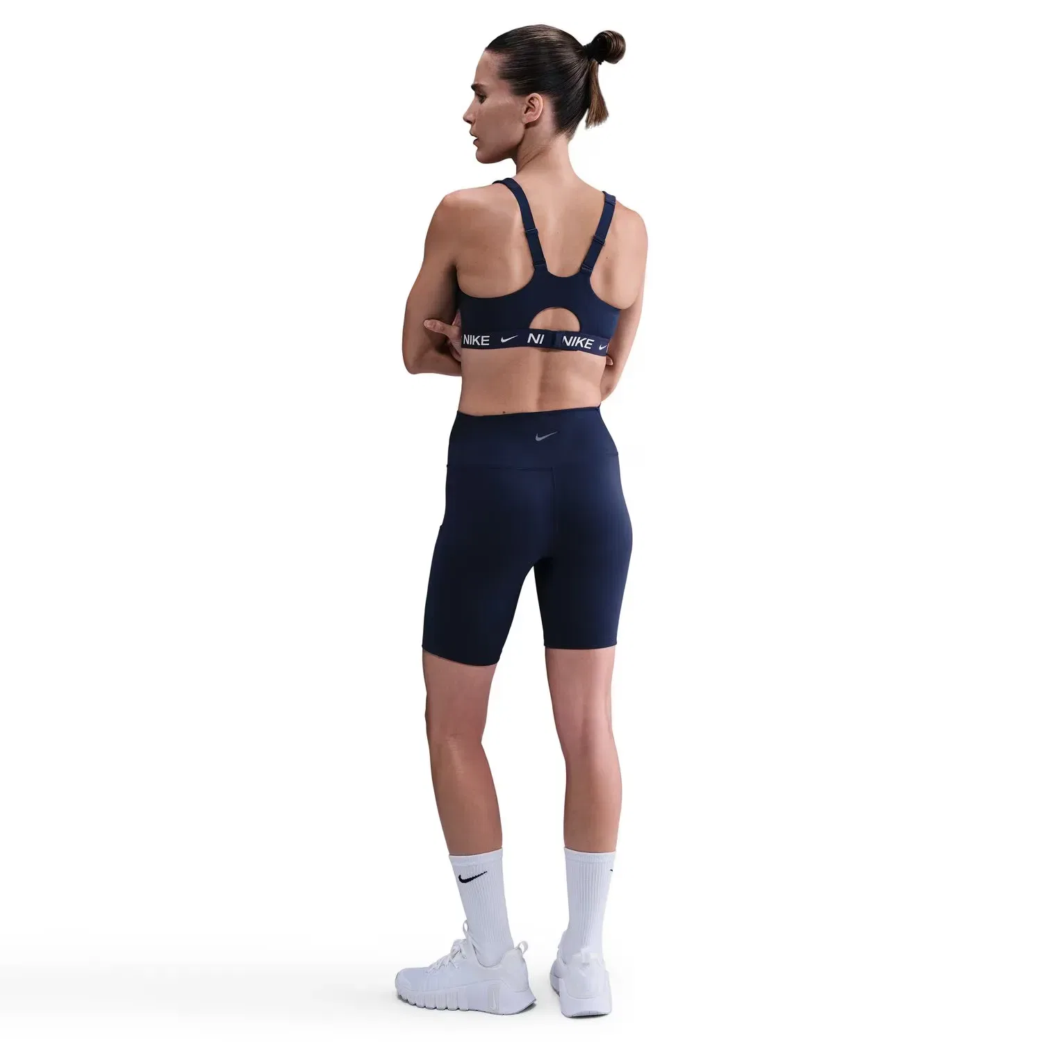 Женский топ Nike W Nk DF Indy Hgh Spt Bra, Azul — фото 2