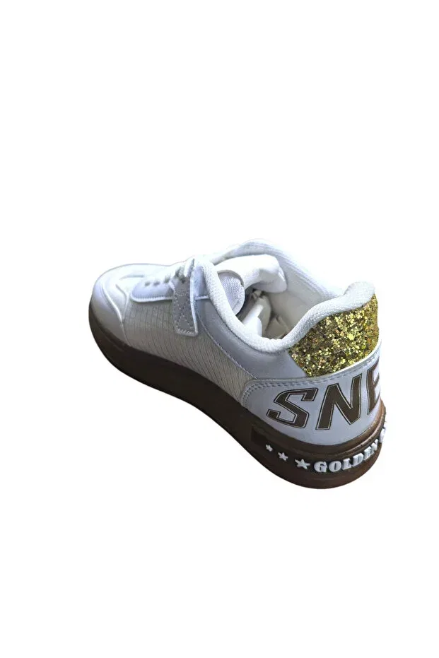 Детские кеды для девочек с ортопедической стелькой Konay 5006 Prokids, White — фото 4