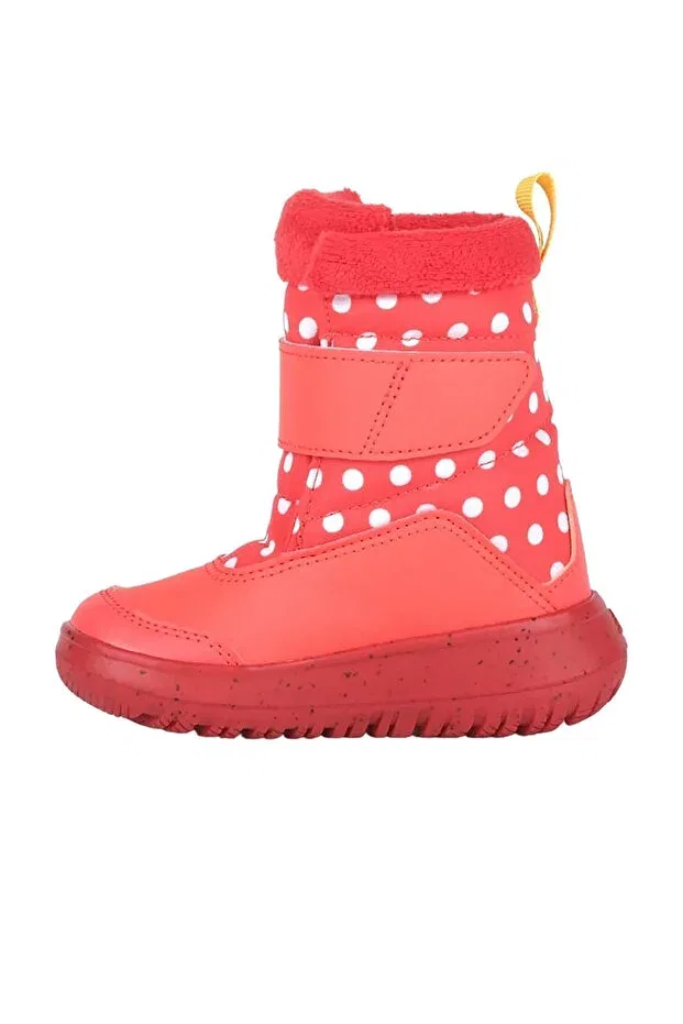 Детские ботинки для девочек с принтом Winterplay Minnie I Red Kids Boots IG7191 Adidas, Red — фото 2