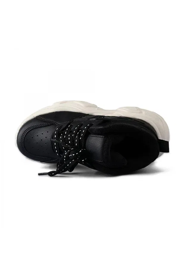Детские ботинки для девочек на плоской подошве Milas Filet Phylon Vicco, Black/Black — фото 3