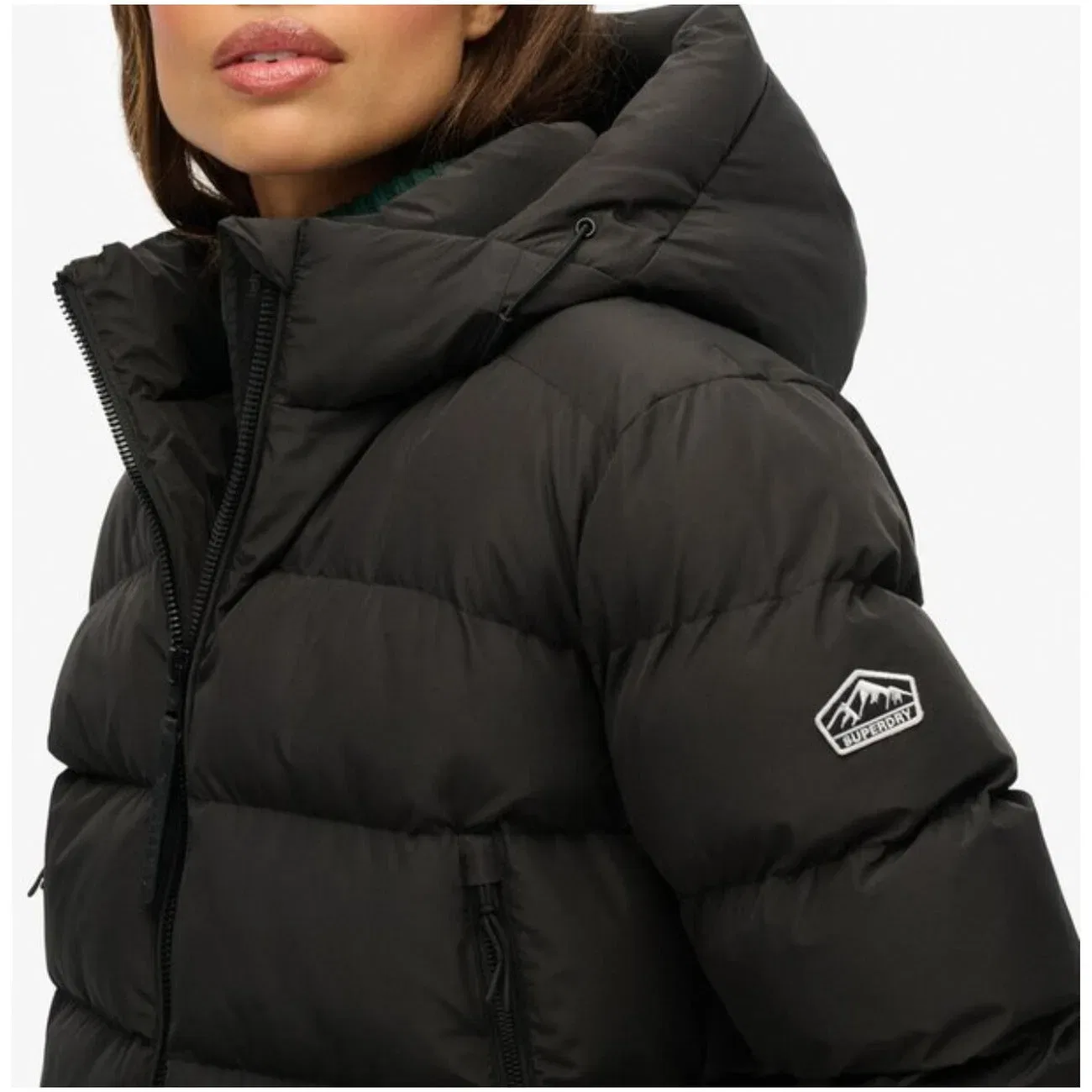 Куртка зимняя Superdry, черный — фото 3