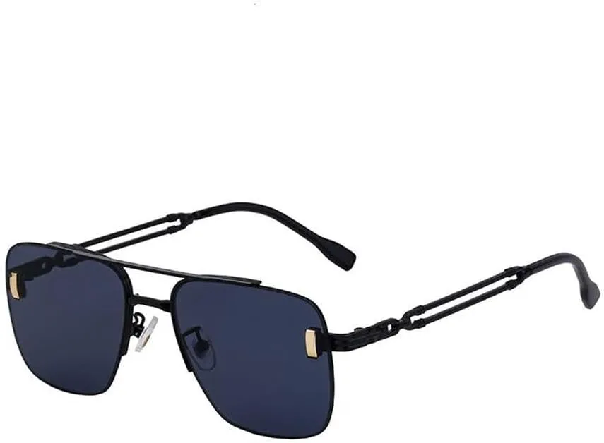 

Мужские солнцезащитные очки большого размера в массивной оправе, роскошные, классические, с металлическим каркасом, для вождения, в стиле ретро HVTVTLA, C1blackgray