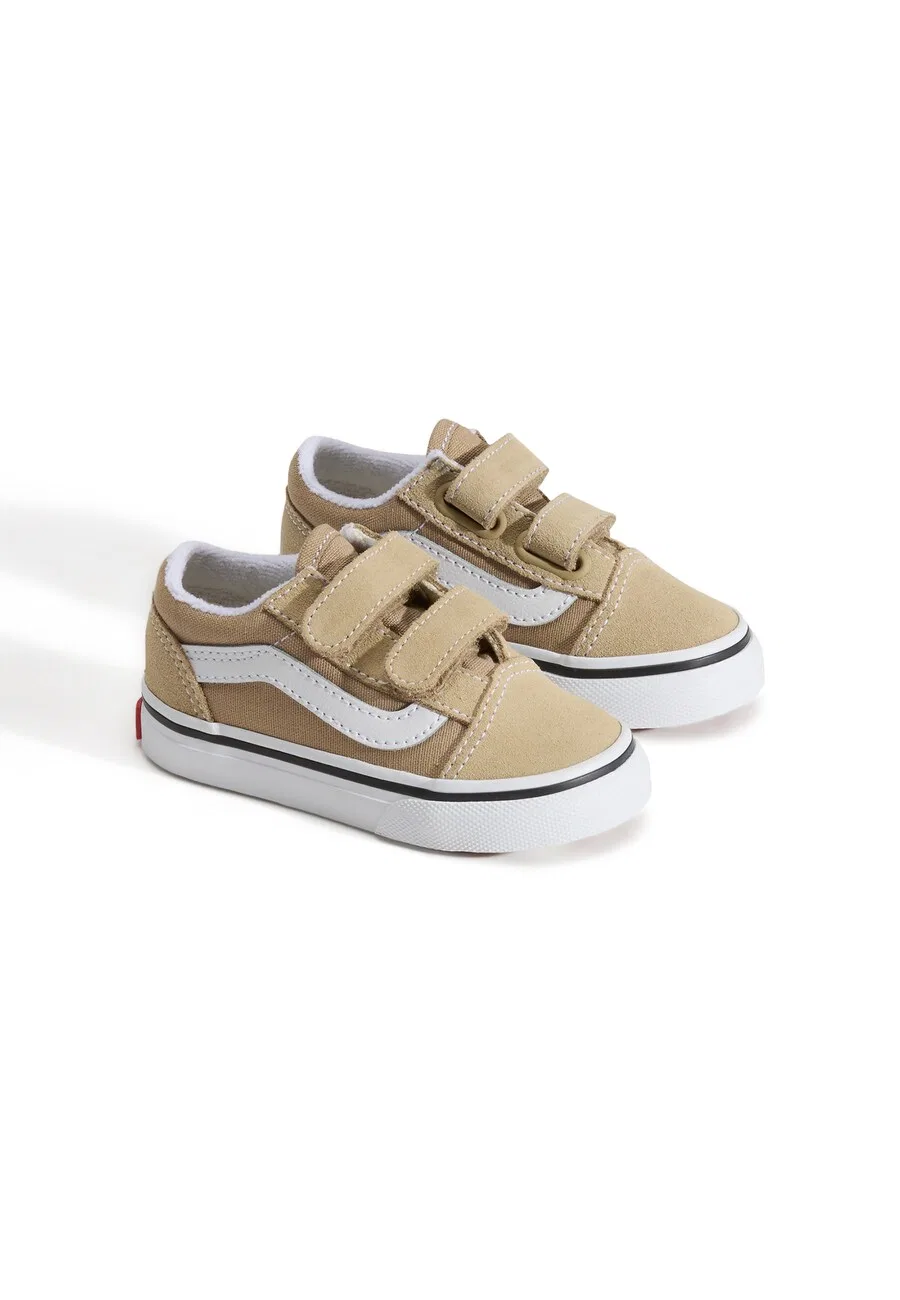 Кроссовки VANS 'Old Skool' песочного цвета — фото 2
