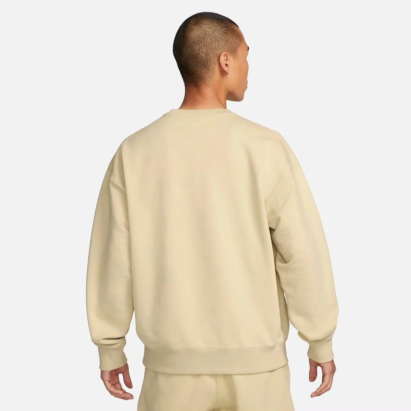 Свитшот с принтом Nike Solo Swoosh, желтый