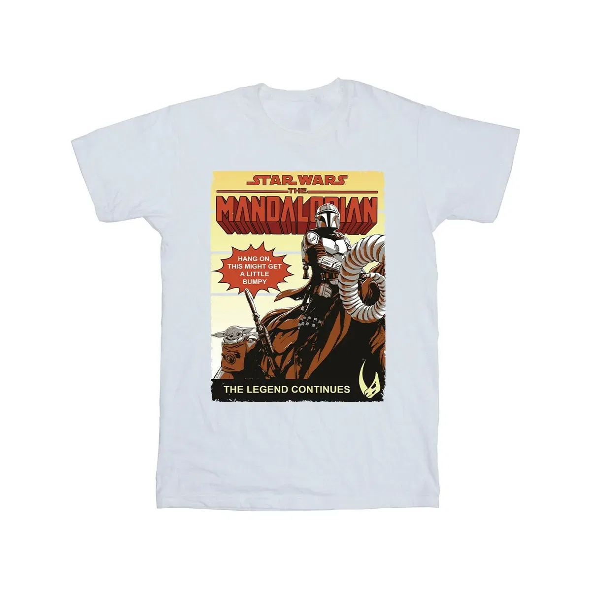 Хлопковая футболка Bumpy Ride Star Wars, White — фото 2