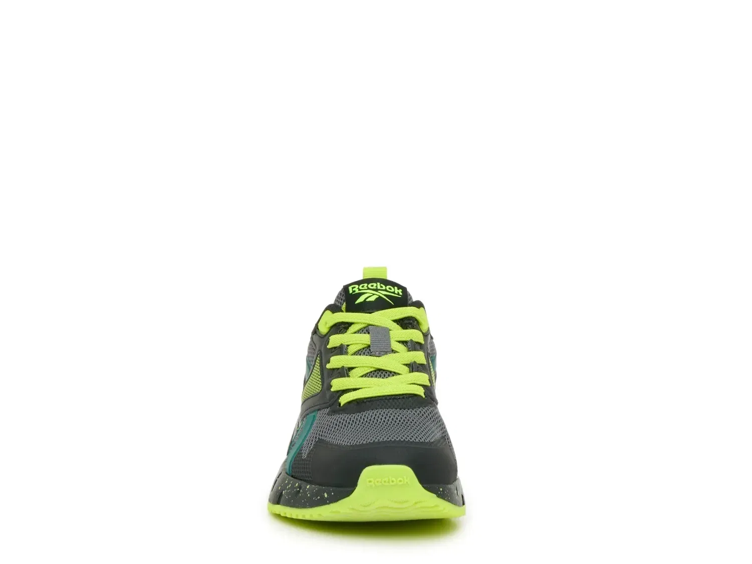 Кроссовки slip-on Zig Vector, детские, Reebok, черный/серый/зеленый — фото 2