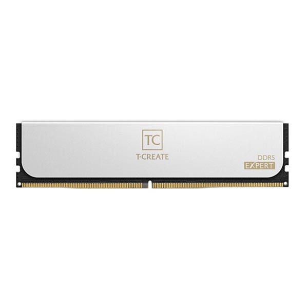 Оперативная память Team Group T-Create Expert 64Гб (2 х 32 Гб), UDIMM DDR5, 6400 МГц, белый, CTCWD564G6400HC34BDC01 — фото 2