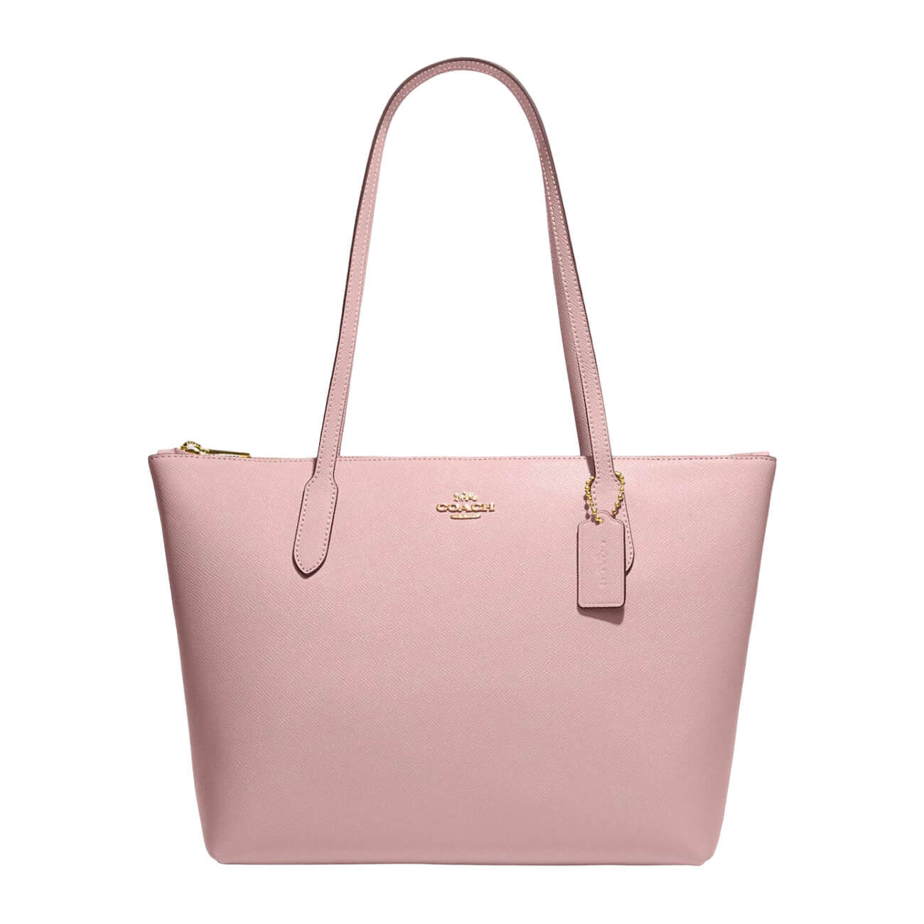 

Сумка Coach Outlet Zip Top Tote, светло-розовый