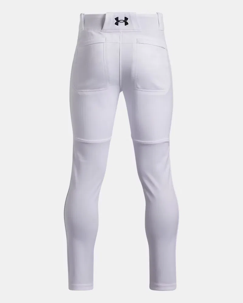 Бейсбольные брюки 61 см быстросохнущие UA Utility Pro Tapered UnderArmour, White/Black — фото 2