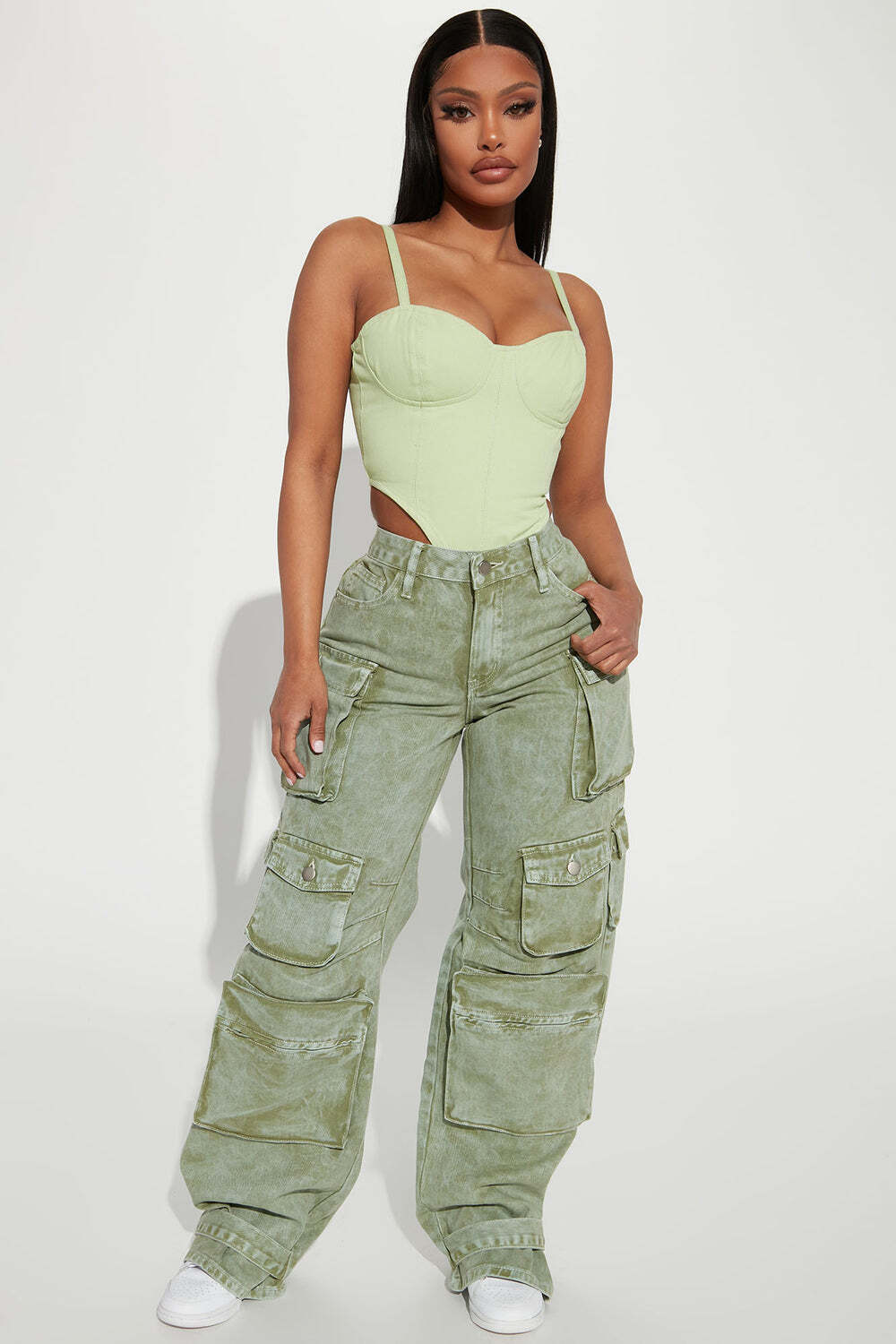 

Джинсы Fashion Nova DT14U, зеленый