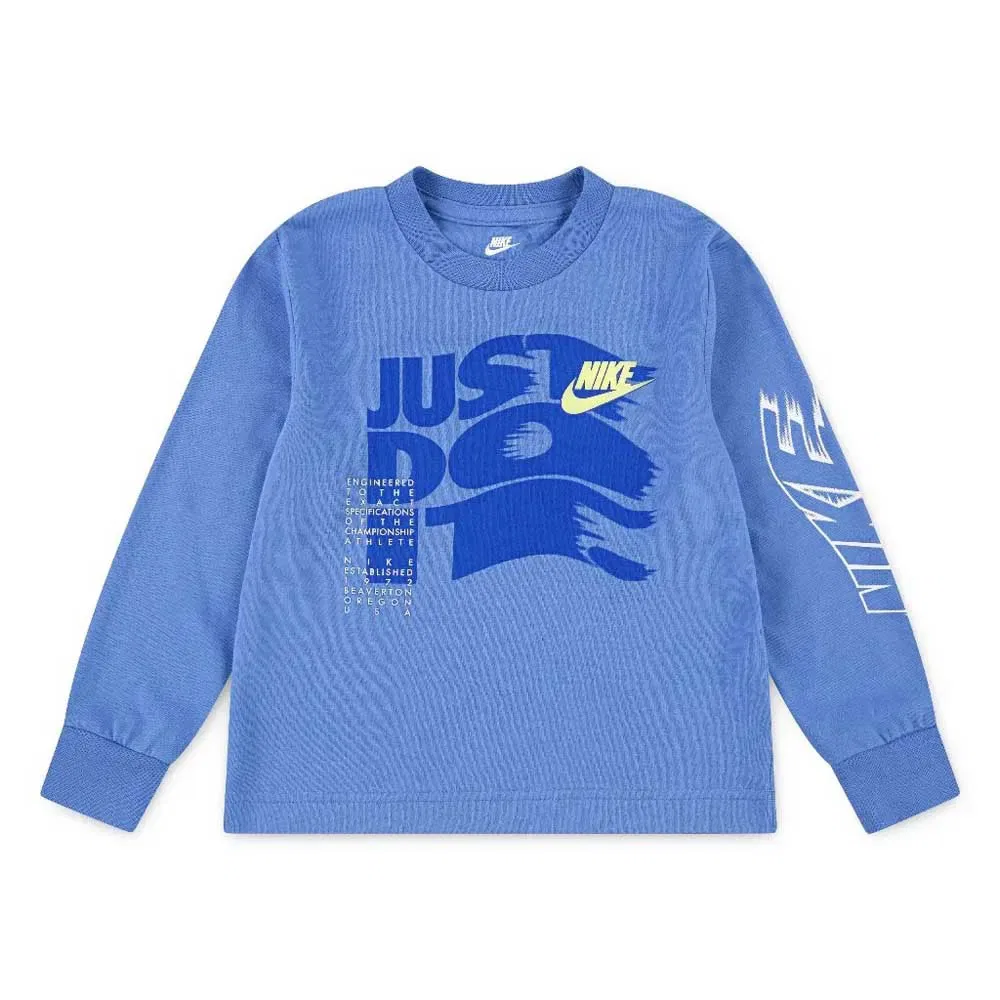 Футболка с длинным рукавом On The Move Nike, синий
